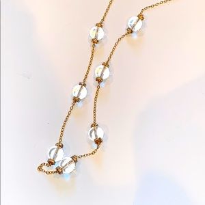 J. crew crystal necklace